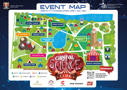 Cork Carnival of Science Map