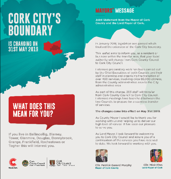 Boundary Change Newsletter (English) front page preview
                              