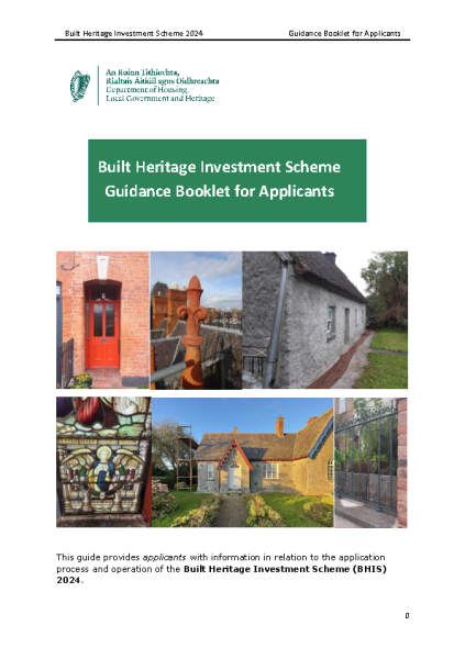 BHIS 2024 Guidance Booklet for Applicants front page preview
                              