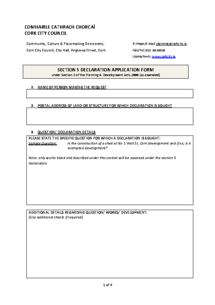 Section-5-Declaration-Application-Form-(Jan-2024) front page preview
                              