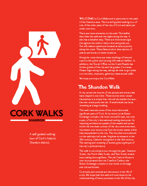 Cork City Centre: Shandon Walk front page preview
                              