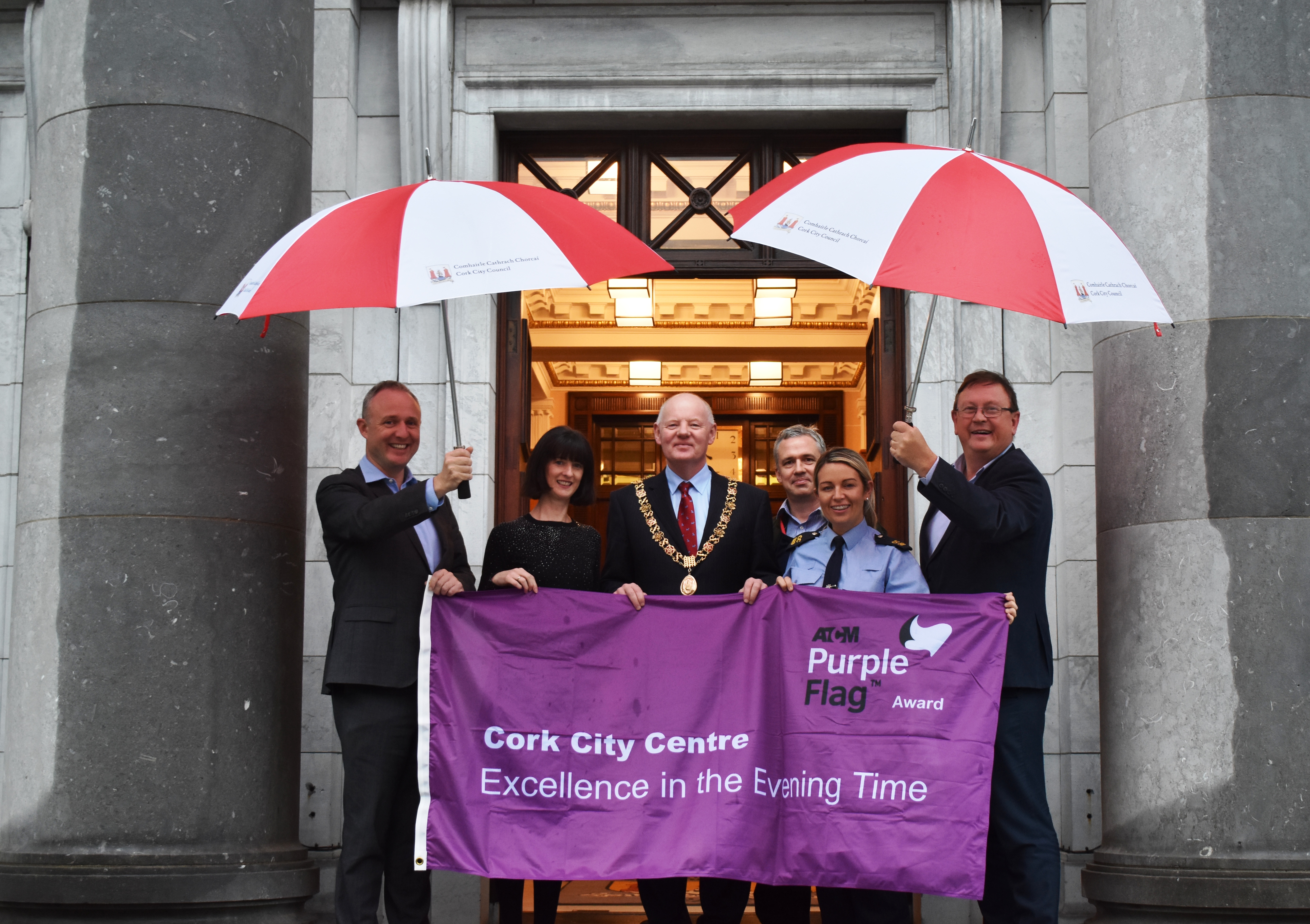 Cork City Council Purple Flag 