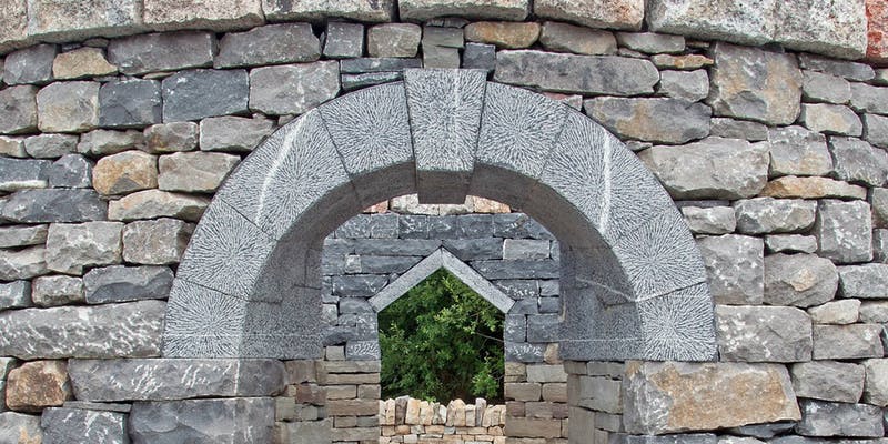 Stone archways and walls