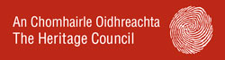Heritage council red logo