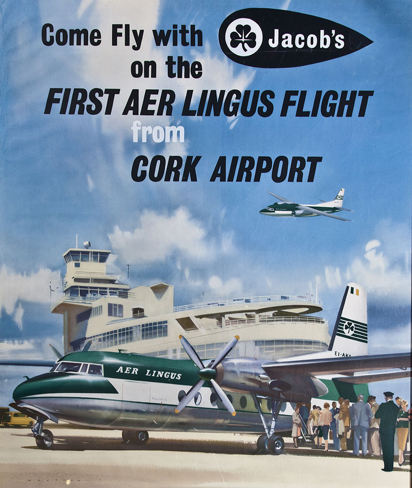 Poster-Aer-Lingus-First-Flight-from-Cork-Airport