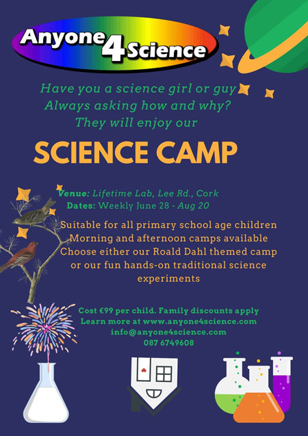 Anyone 4 Science Cork Summer Camp