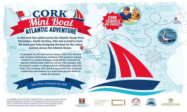 Cork Mini Boat Atlantic Adventure 