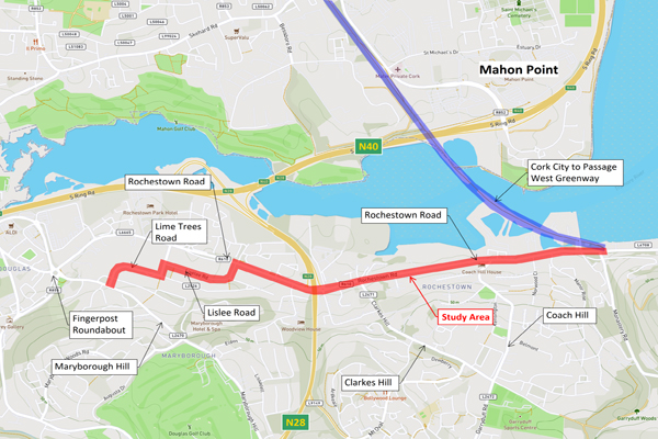 Rochestown to Douglas Cycle Route