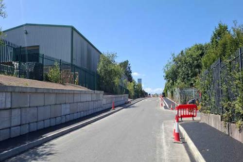 John F Connolly Road following completion of section of works.