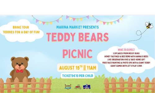 Poster of teddy bears picnic