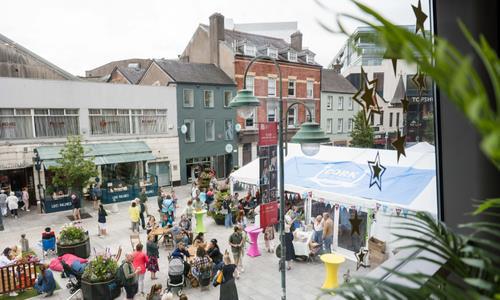 Cork on a Fork Festival stage