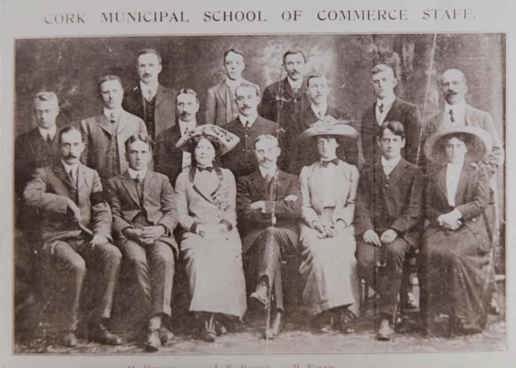 1955.4.14-D7.2-Photo-Cork-Municipal-School-of-Commerce-Staff-Terence-MacSwiney-01 1955.4.14-D7.2-Photo-Cork-Municipal-School-of-Commerce-Staff-Terence-MacSwiney-01