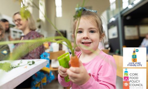 Girl Holding Carrot