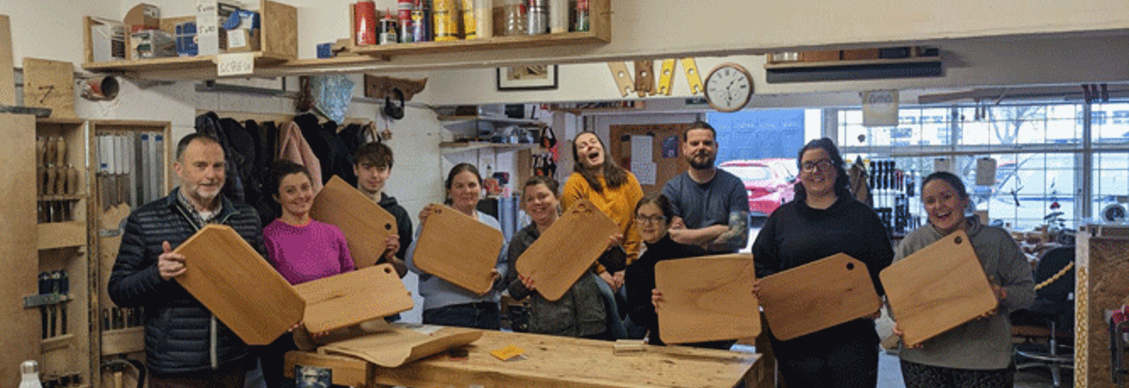 Benchspace Cork Woodwork Serving Board Class