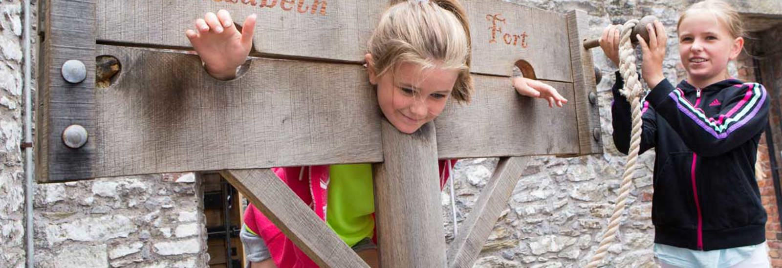 Elizabeth Fort Kids Playing