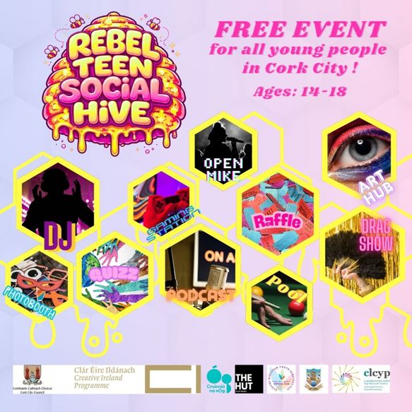 Poster for Rebel Teen Social Hive