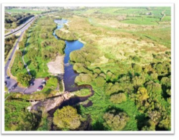 Clogheenmilcon Fen aerial view