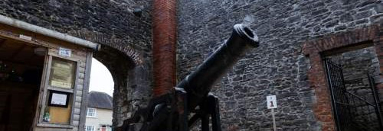 Canon At Entrance To Elizabeth Fort