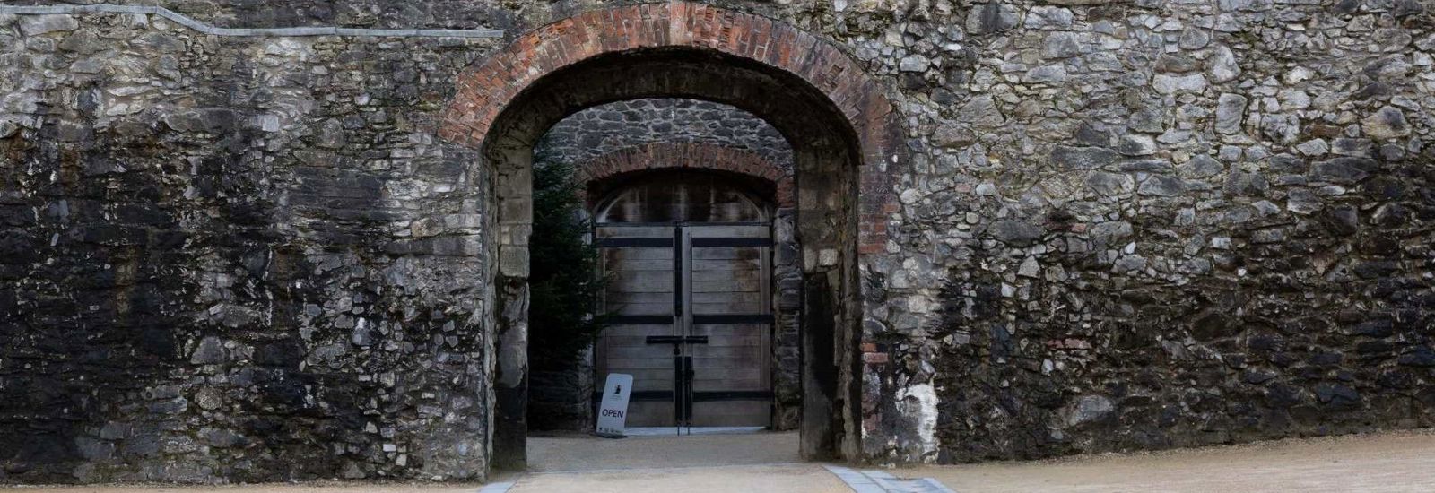 Fort Entrance From The Courtyard