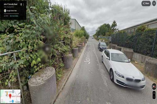 John F Connolly Road before works